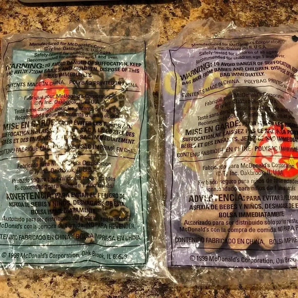 New Vintage McDonalds Toys Ty Beanie Babies 1999 - Picture 4 of 6